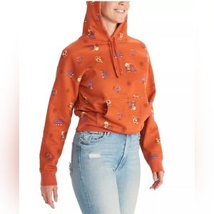 Marmot Womens Printed Dj Javier Hoodie Orange